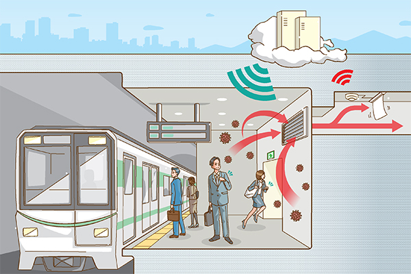 A proposed future society. ©Tohoku University